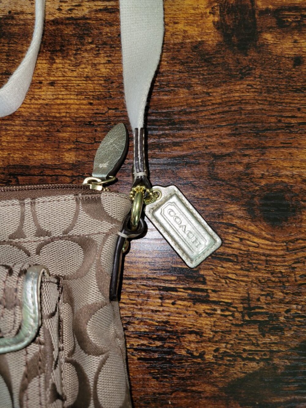 Coach Signature Penelope Turnlock Swingpack Crossbody - Picture 3 of 10